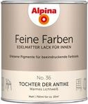 Alpina Feine Farben Lack No. 36 Tochter der Antike&reg; Wei&szlig; edelmatt 750 ml