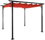 MCW Pergola C42 3x3m Terracotta