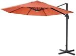 MCW Ampelschirm A96 &Oslash; 3m Alu/Stahl Terracotta ohne St&auml;nder Drehbar