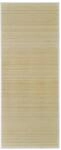 vidaXL Rechteckig Naturfarbener Bambusteppich 80 X 200 Cm 602050