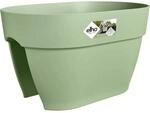 Elho Blumenbr&uuml;cke Vibia Campana 39 cm x 26 cm x 22 cm Pistaziengr&uuml;n