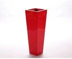 Elegant Einrichten Pflanzk&uuml;bel Fiberglas S&auml;ule konisch 30x30x90cm...