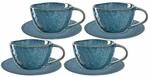 Leonardo Matera Cappuccino Set 8-teilig Blau
