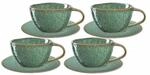 Leonardo Matera Cappuccino Set 8-teilig Gr&uuml;n