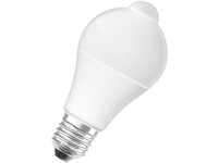 Osram LED-Lampe Classic A Glühlampenform Matt E27, 9W 806 lm Warmweiß