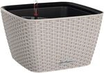Lechuza&reg; Pflanzgef&auml;&szlig; Bacino Cottage Sandbraun 30 x 30 cm Bew&auml;sserungssystem