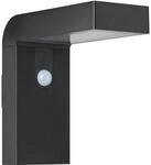 Eglo LED-Solar-Wandleuchte Baracconi mit Sensor 20 cm x 9 cm Schwarz