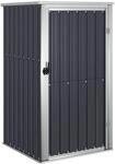 vidaXL Ger&auml;tehaus Anthrazit 88x89x161 cm Verzinkter Stahl 1119935