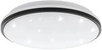 Eglo LED-Deckenleuchte Marunella-S 6,5 cm x &Oslash; 34 cm Wei&szlig;-Schwarz