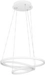 Eglo LED-Pendelleuchte Lobinero-Z CCT &Oslash; 61 cm Wei&szlig;