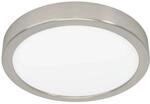 Eglo LED-Deckenleuchte Fueva 5 &Oslash; 21 cm Nickelfarben Matt