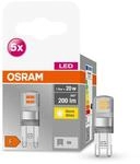 Osram LED-Leuchtmittel G9 1,9 W Warmwei&szlig; 200,m 5er Set 4,6 x 1,5 cm (H x &Oslash;)