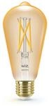 WiZ LED-Leuchtmittel ST64 E27 Gl&uuml;hlampenform 7 W 640,m Amber 2 St&uuml;ck