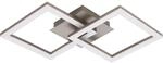 Eglo LED Deckenleuchte Palmaves 2 6,5 cm x 31 cm x 52,5 Nickel-Matt-Wei&szlig;