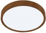 Eglo LED-Deckenleuchte Musurita &Oslash; 44 cm Wei&szlig;-Holzoptik