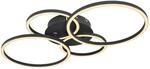 Globo LED-Deckenleuchte Kendy Schwarz L 65,5 cm
