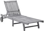 vidaXL Sonnenliege 199 x 59/63 x 30/62/76/85 cm Akazie Massivholz