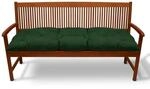 Beautissu Flair BK Bankpolster 180x50x8cm Dunkelgr&uuml;n