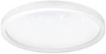 Eglo LED-Deckenleuchte mit Kristalleffekt Montemorelos-Z RGB/CCT &Oslash; 57 cm Wei&szlig;