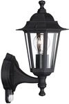 Philips Wandleuchte Peking Edelstahl Schwarz 34,4 cm x 16,6 cm x 22,6 cm