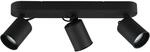 Trio Strahler Pago 3-flammig Schwarz matt 150 mm x 410 mm x 70 mm