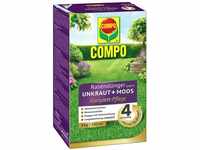Compo Rasendünger gegen Unkraut+Moos 4in1 Komplett-Pflege 3 kg für 100 m²