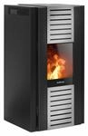 Justus Pelletofen Sirkos Aqua 2.0 Stahl Schwarz 9,4 kW wasserf&uuml;hrend