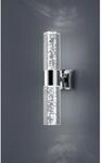 Trio LED-Bad-Wandleuchte Bubbles Chrom