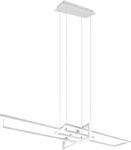 Trio LED Pendelleuchte Salinas Wei&szlig; matt 1500 mm x 1100 mm x 400 mm