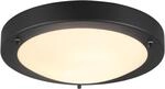 Trio Deckenleuchte Condus 80 mm x 315 mm x 315 mm Schwarz Matt