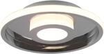 Trio LED-Deckenleuchte Ascari 68 mm x 300 mm x 300 mm Chrom