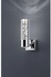 Trio LED-Bad-Wandleuchte Bubbles Chrom