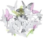 Reality Deckenleuchte Butterfly Chrom 285 mm x 450 mm x 450 mm