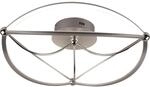 Trio LED Deckenleuchte Charivari Nickel matt 180 mm x 620 mm x 620 mm