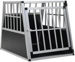 vidaXL Hundetransportbox mit Einzelt&uuml;r 65 x 91 x 69,5 cm 170664