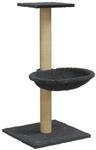 vidaXL Kratzbaum mit Sisal-Kratzs&auml;ule Dunkelgrau 74 cm