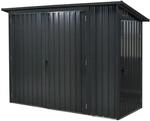 Floraworld Multifunktionsunterstand 3-in-1 mit Seitent&uuml;r 243 x 112 x 176 cm