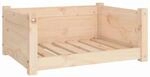 vidaXL Hundebett 65,5 x 50,5 x 28 cm Massivholz Kiefer 821447