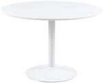 ebuy24 IBIZA Esstisch Wei&szlig;