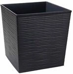 Siena Garden Pflanzgef&auml;&szlig; Modern Biron Graphit 25x25x26 ,0cm