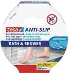 Tesa Anti-Rutschband Bad und Dusche Transparent 5 m x 25 mm