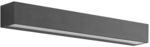Lucande LED Wandleuchte Au&szlig;en Lengo 9616202 Modern in Schwarz aus Aluminium