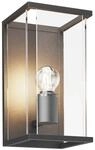 Lucande Wandleuchte Au&szlig;en Annalea 9616099 Spritzwassergesch&uuml;tzt Modern in Schwarz