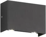 Fischer & Honsel LED-Au&szlig;enleuchte Nairobi Schwarz 8,7 cm x 4,7 cm x 11,8 cm