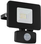 Eglo LED-Au&szlig;enstrahler Faedo 3 Schwarz 13,5 cm x 11 cm
