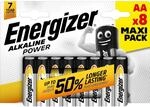 Energizer Batterie Alkaline Power Mignon AA 8 St&uuml;ck