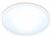 WiZ LED-Deckenleuchte SuperSlim Tunable White 1500 lm Weiß Ø 29,2 cm
