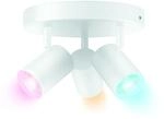 WIZ Deckenleuchte Imageo 3er-Spot Tunable White & Color 1035,m Wei&szlig; &Oslash; 12,3 cm