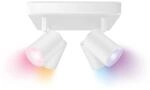 WIZ LED-Deckenleuchte Imageo 4er-Spot Tunable White & Color 1380,m Wei&szlig;