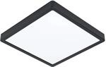 Eglo LED-Deckenleuchte Fueva 5 Schwarz 4.000K 28,5 cm x 28,5 cm